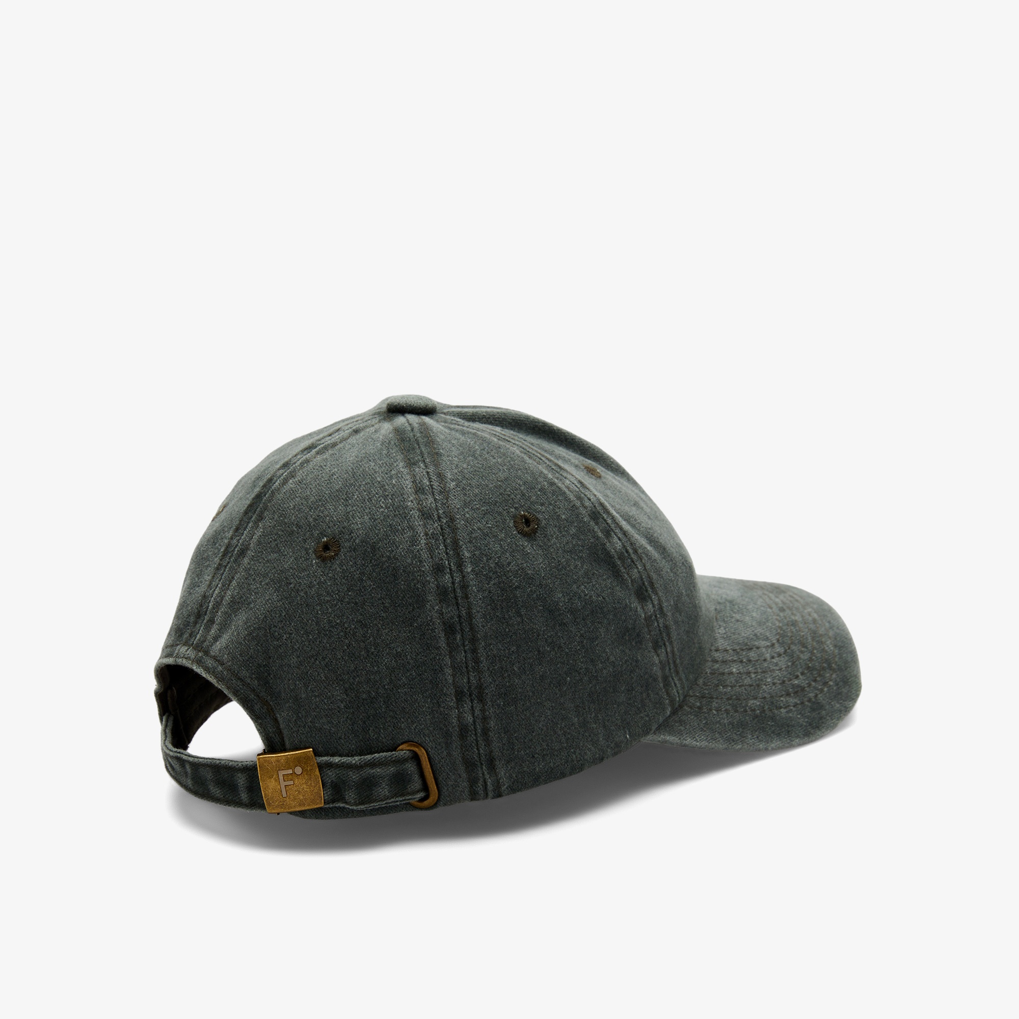 FashFed Yıkamalı Unisex Yeşil Şapka