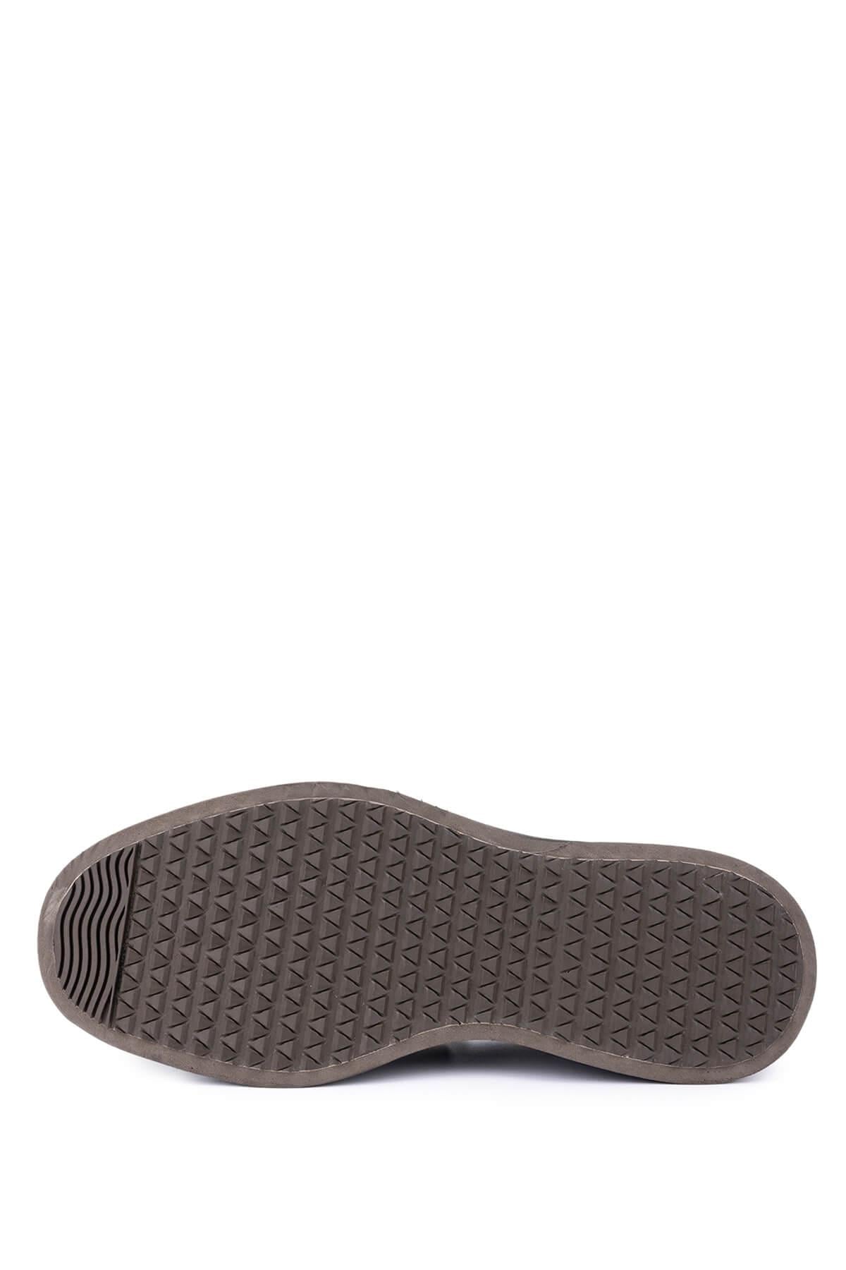 Tamer Tanca Tamer Tanca Erkek Hakiki Deri Kahverengi Süet Loafer Ayakkabı Casual Ayakkabı | FashFed Kahverengi - 5. görsel