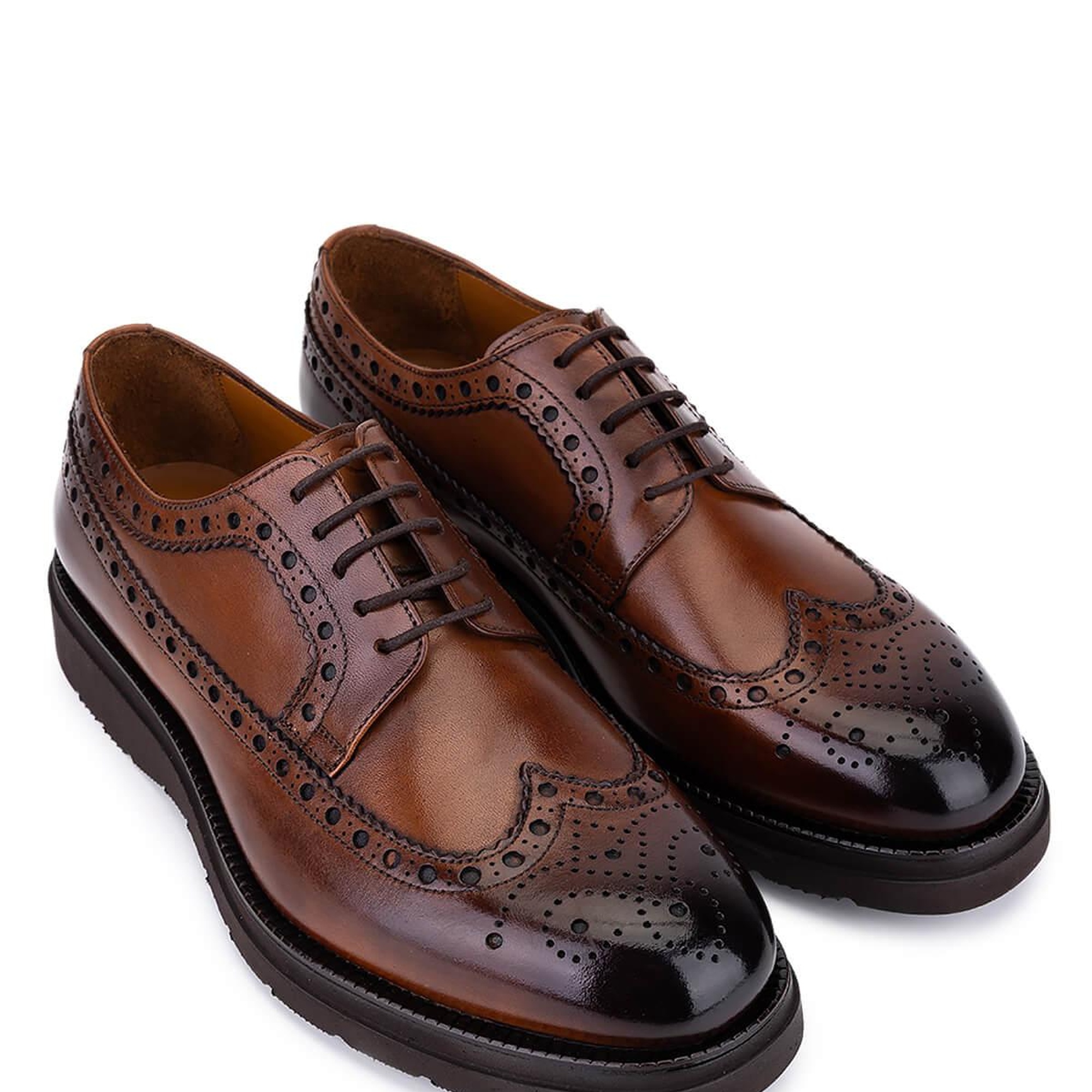 Tamer Tanca Erkek Hakiki Deri Taba Casual Ayakkabı