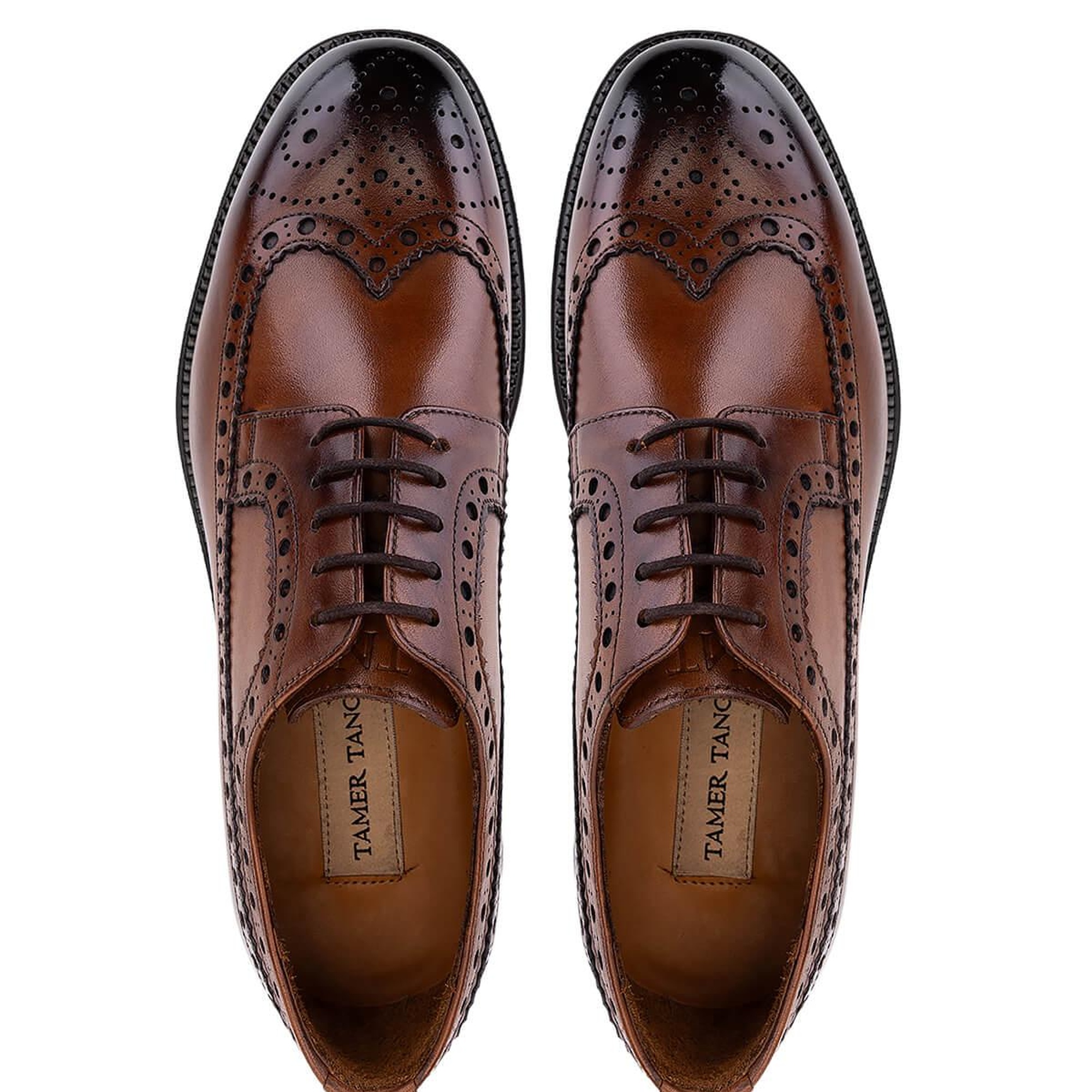 Tamer Tanca Erkek Hakiki Deri Taba Casual Ayakkabı