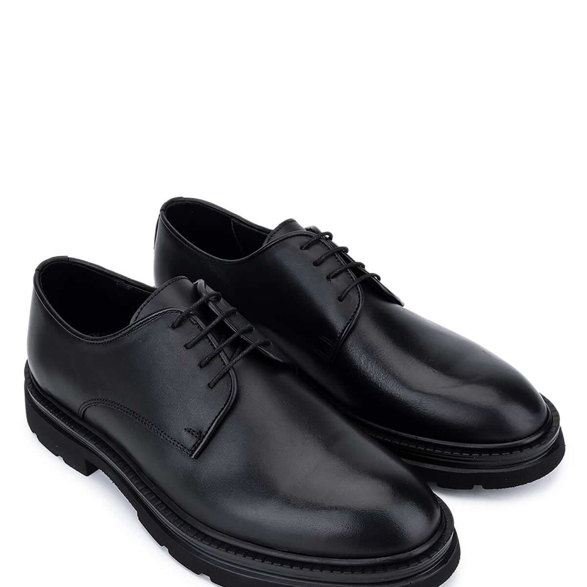 Tamer Tanca Erkek Hakiki Deri Siyah Antik Klasik Ayakkabı