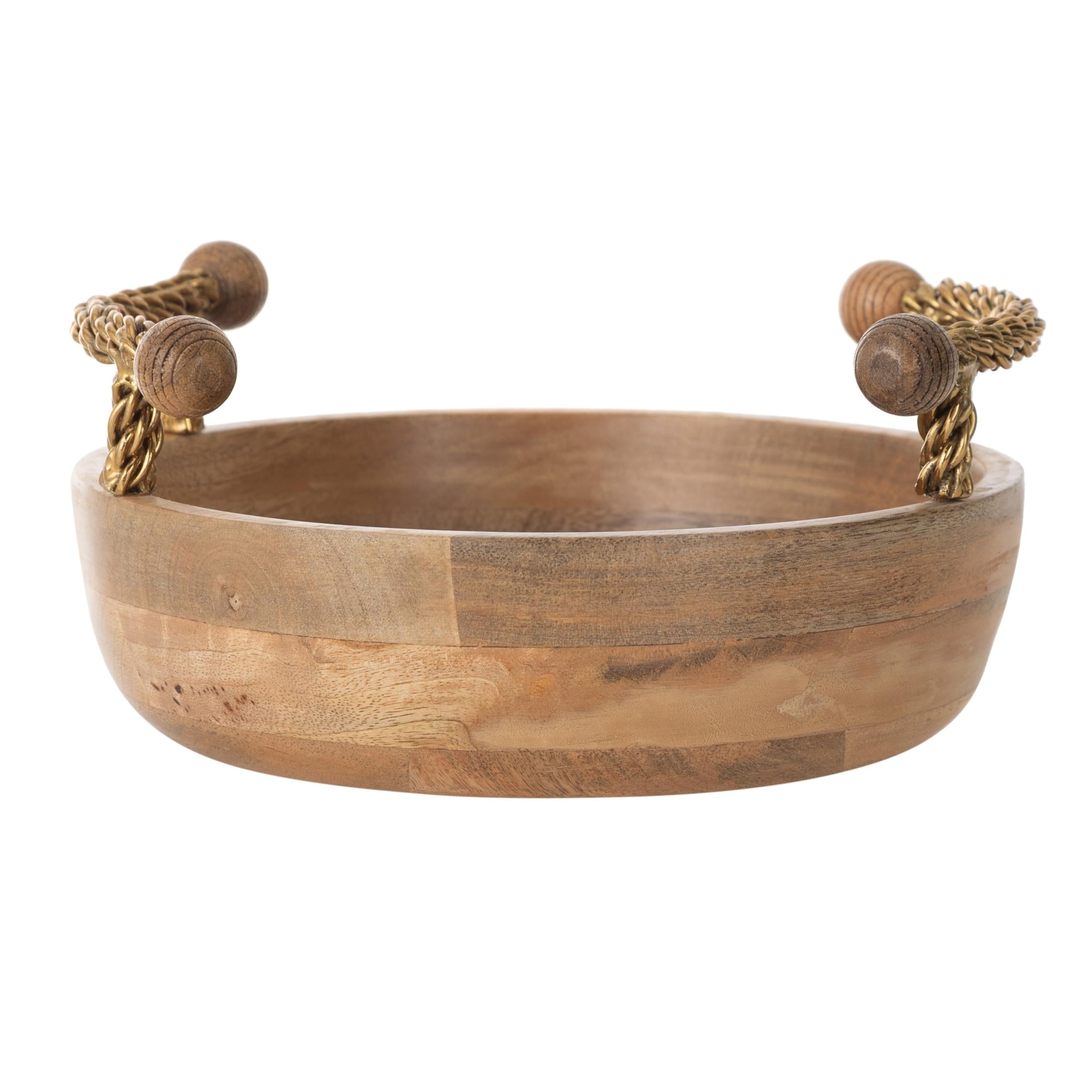  WOODEN DEKORATİF KASE 25 CM