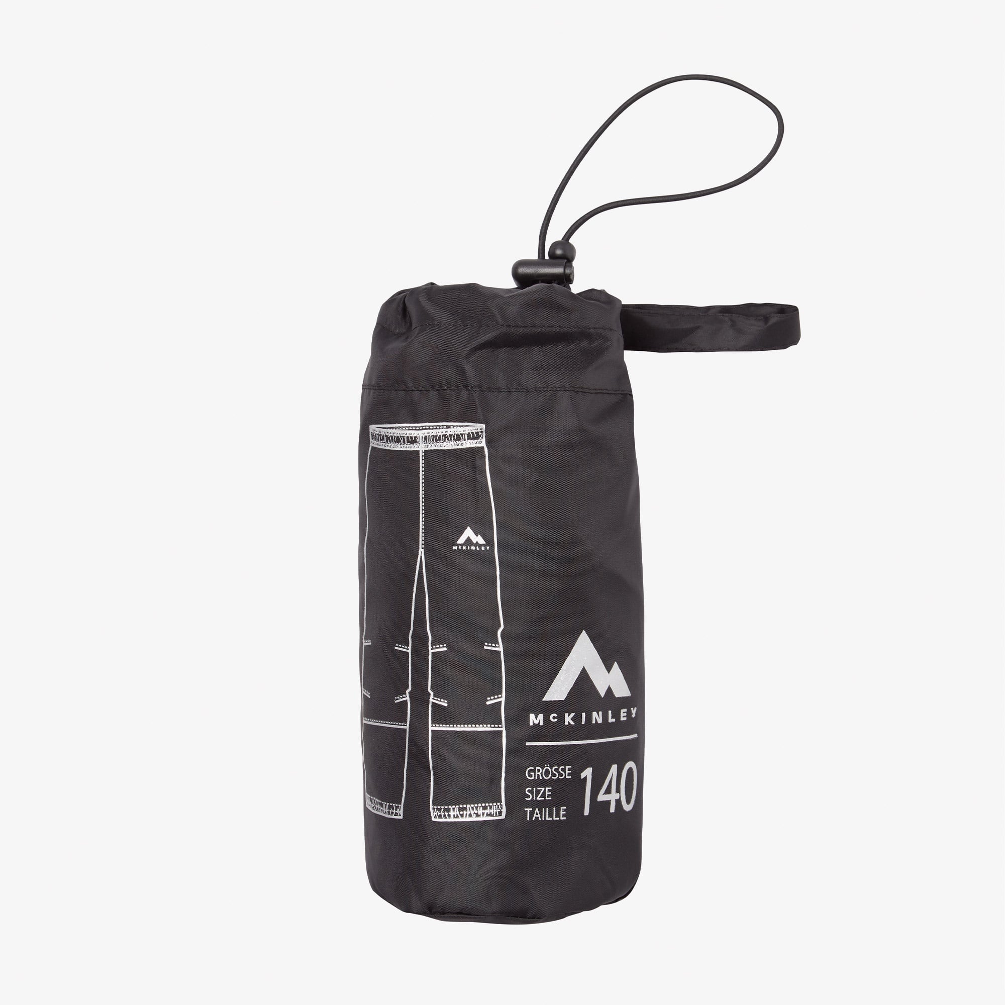 Mc Kinley Longville III Jrs Çocuk Siyah Outdoor Pantolon