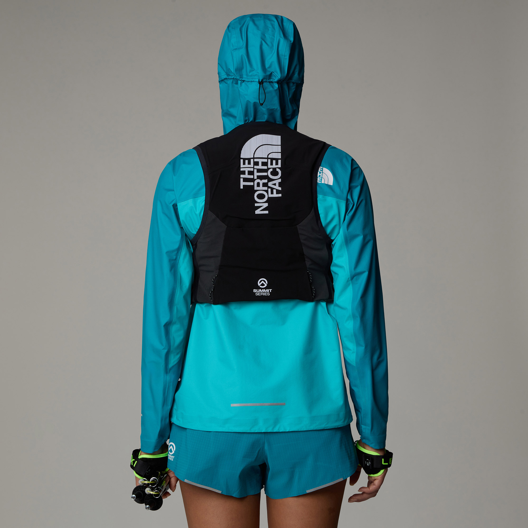 The North Face Summit Run Vest 5 Unisex Siyah Koşu Yeleği