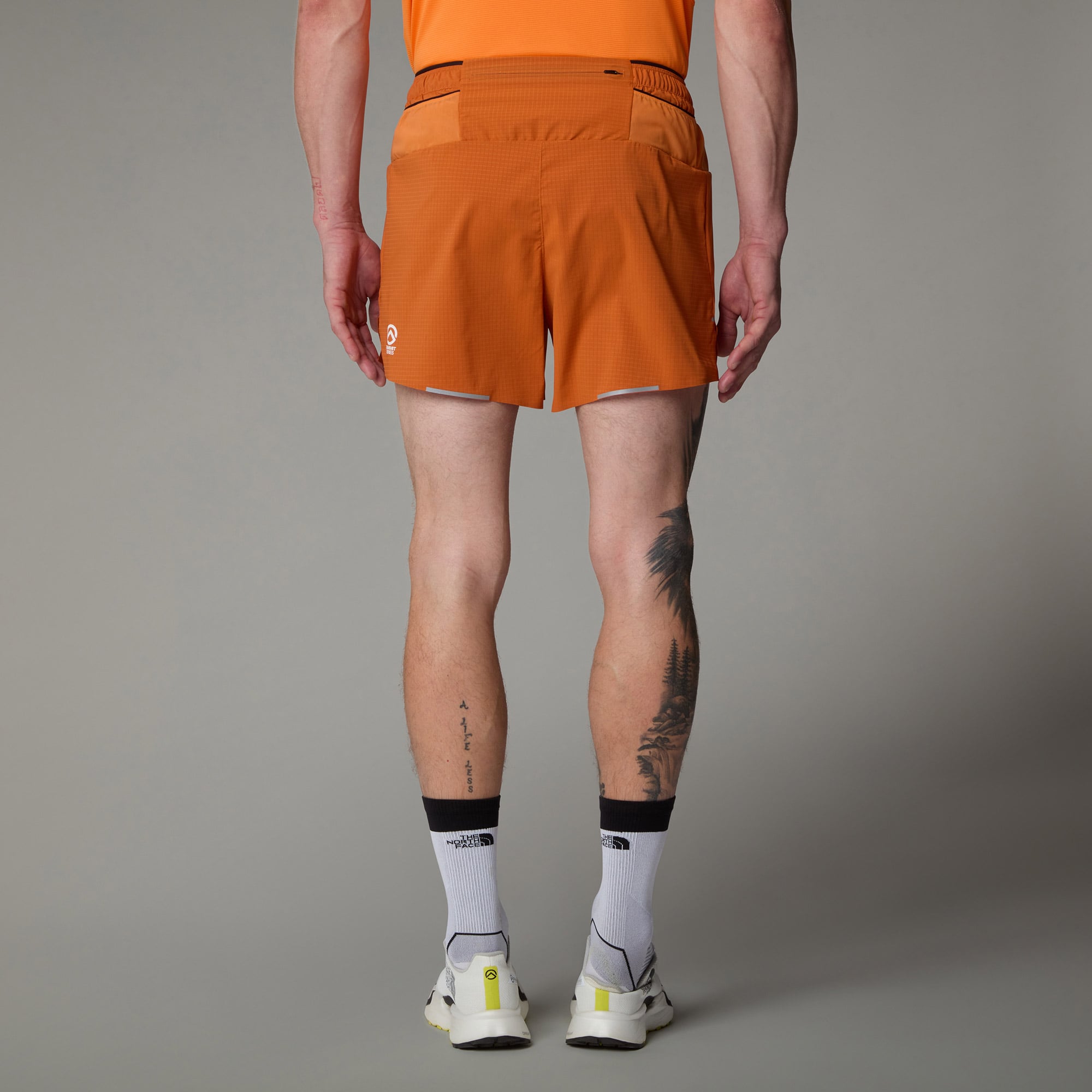  The North Face Summit Pacesetter 5in Erkek Turuncu Koşu Şortu
