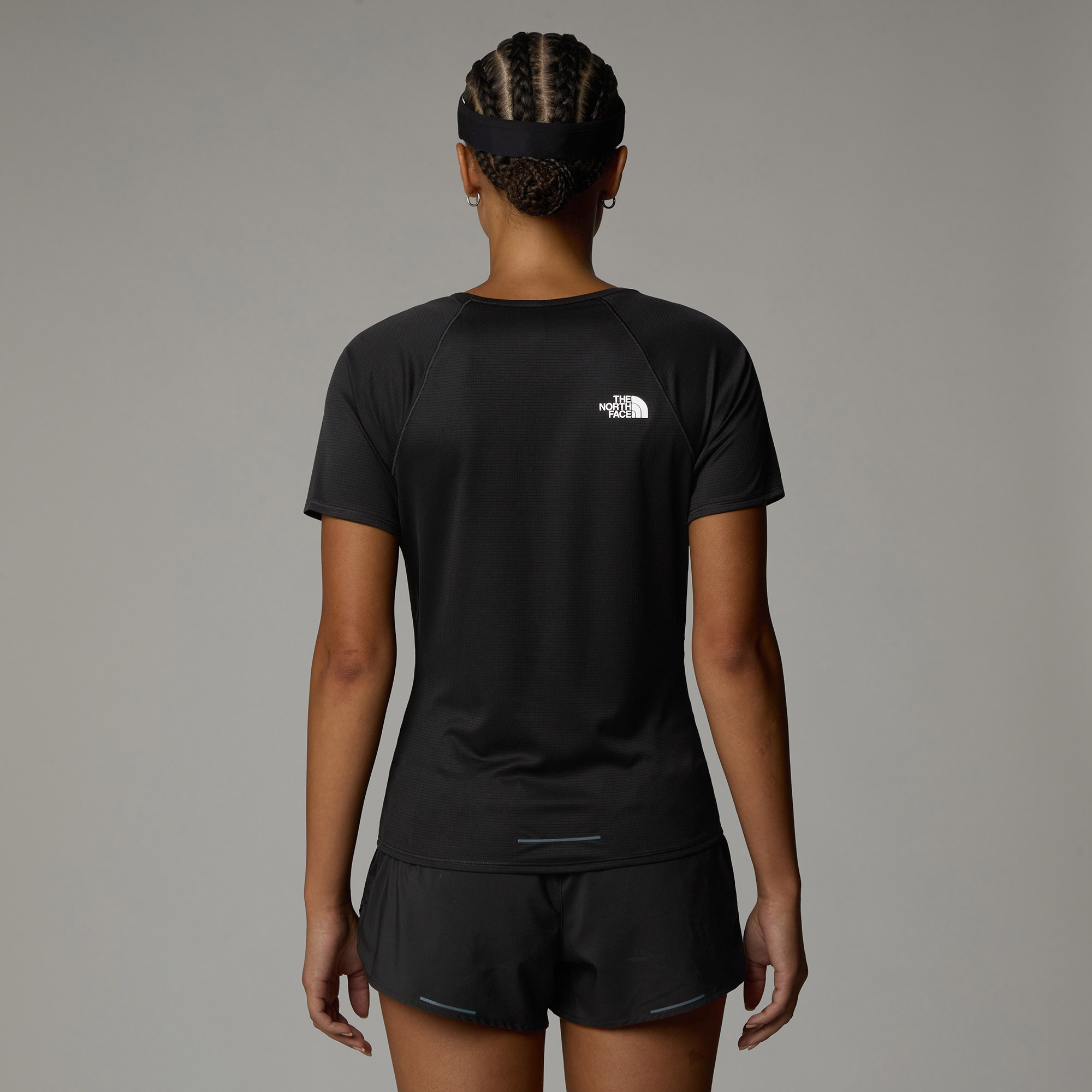  The North Face Sunriser S/S Kadın Siyah Koşu T-Shirt