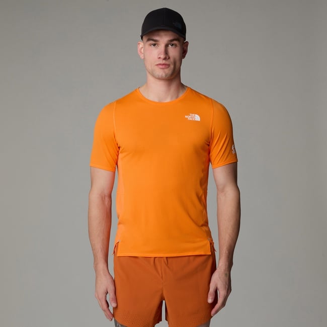  The North Face Summit High Trail Ss Erkek Turuncu Koşu T-Shirt