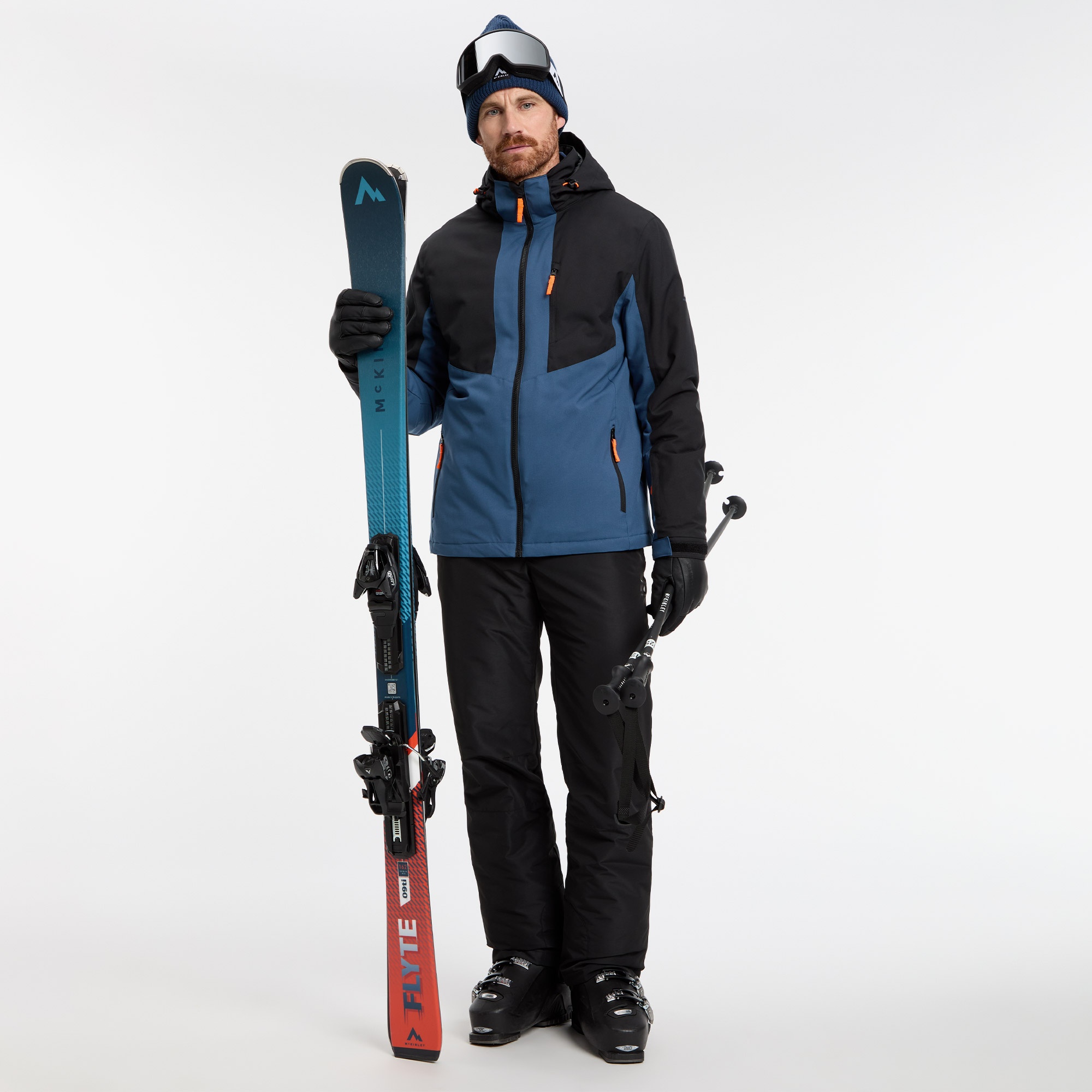 McKinley Danny II Erkek Siyah Kayak Pantolonu