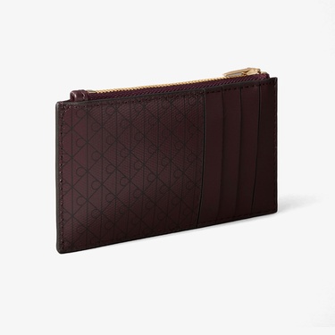  Calvin Klein Emblem Top Zip Kadın Kırmızı Kartlık