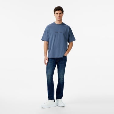  Calvin Klein Slim Vine Street Erkek Mavi Jean