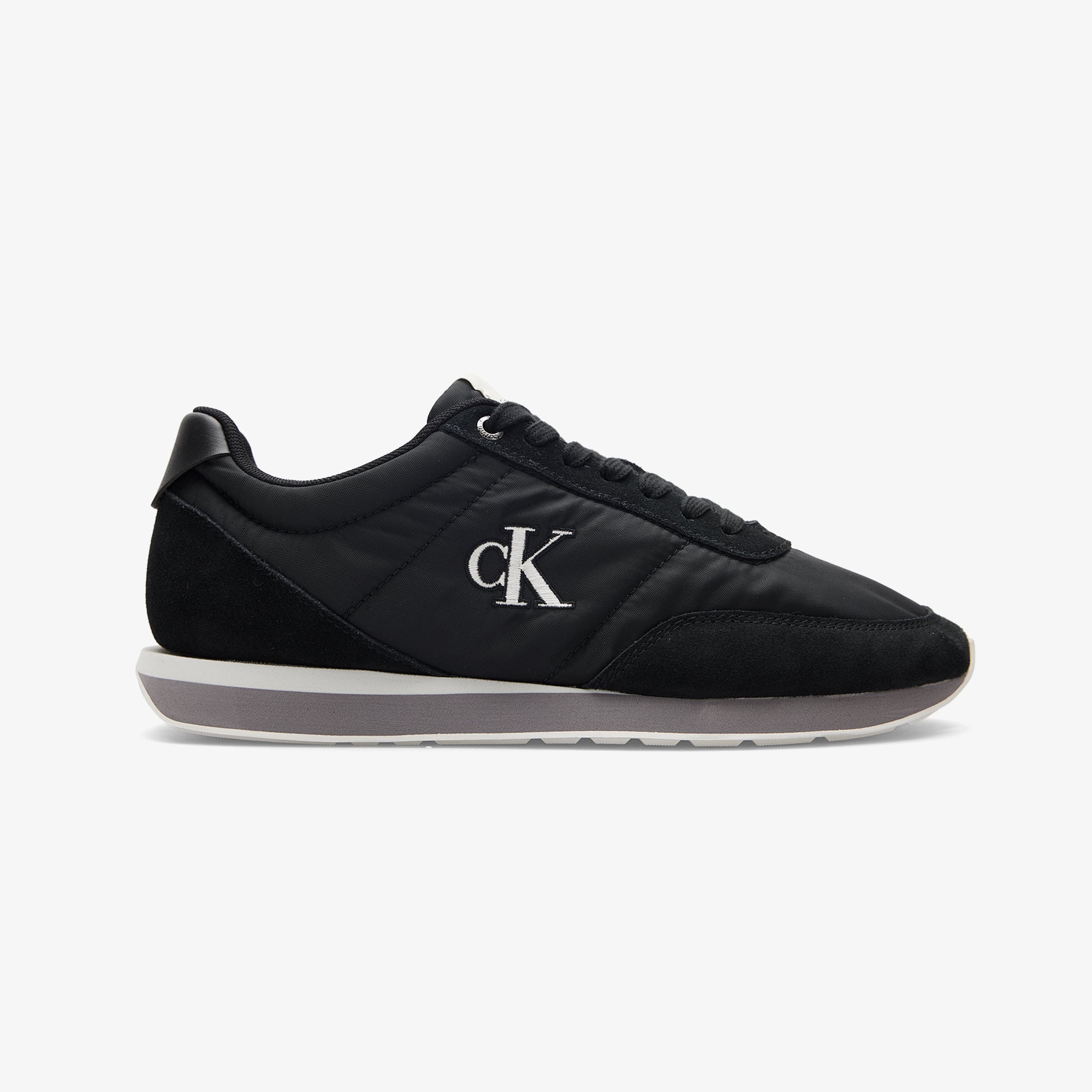  Calvin Klein Retro Runner Erkek Siyah Sneaker
