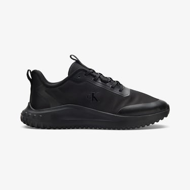  Calvin Klein Eva Runner Lace Up Erkek Siyah Sneaker