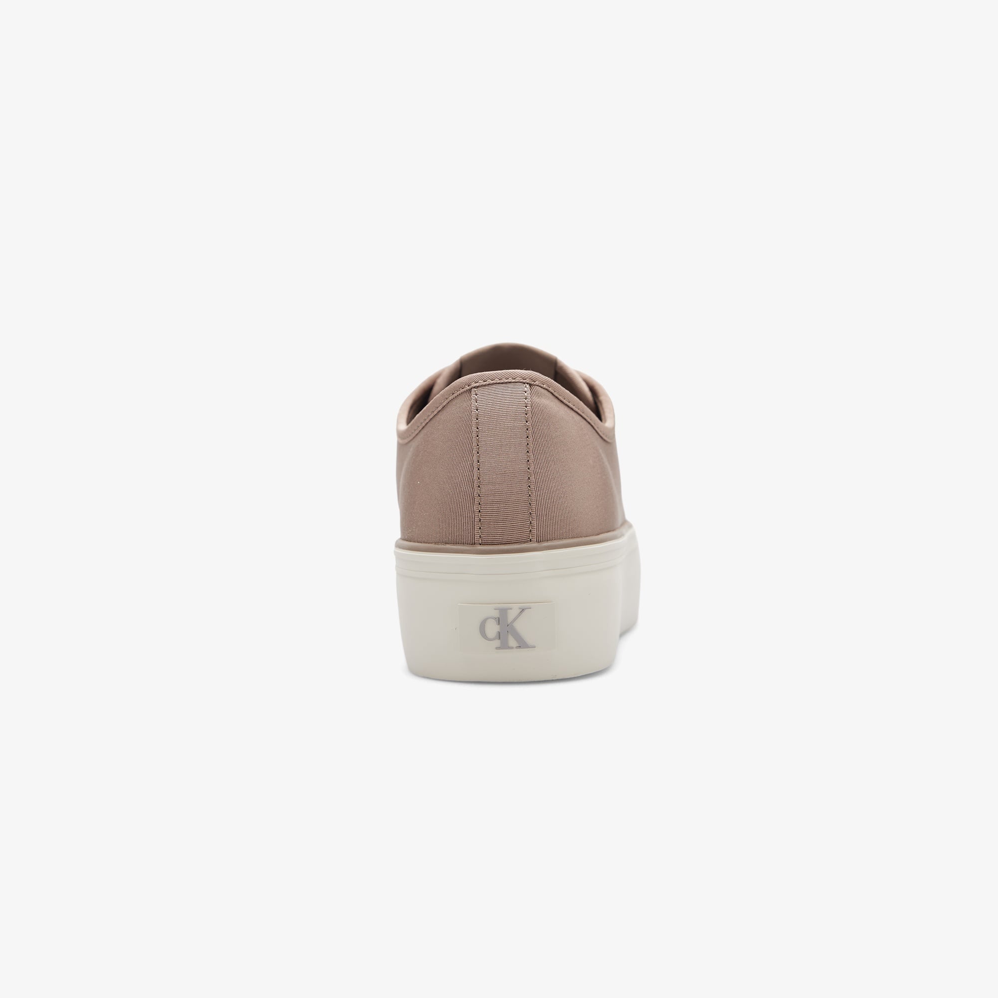 Calvin Klein Vulc Flatform Lace Up Moire Kadın Gri Sneaker