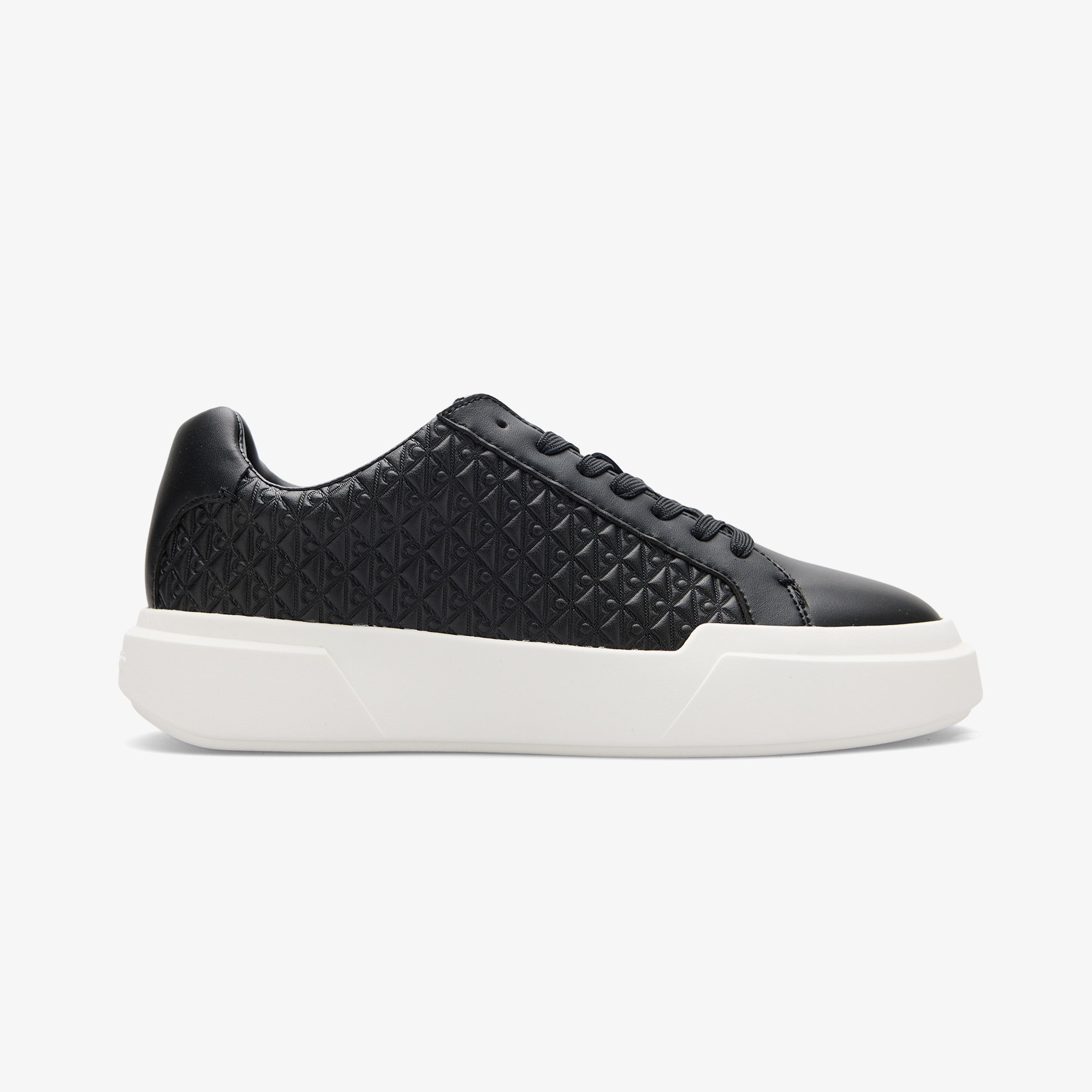 Calvin Klein Chunky Cupsole Laceup Kadın Siyah Sneaker