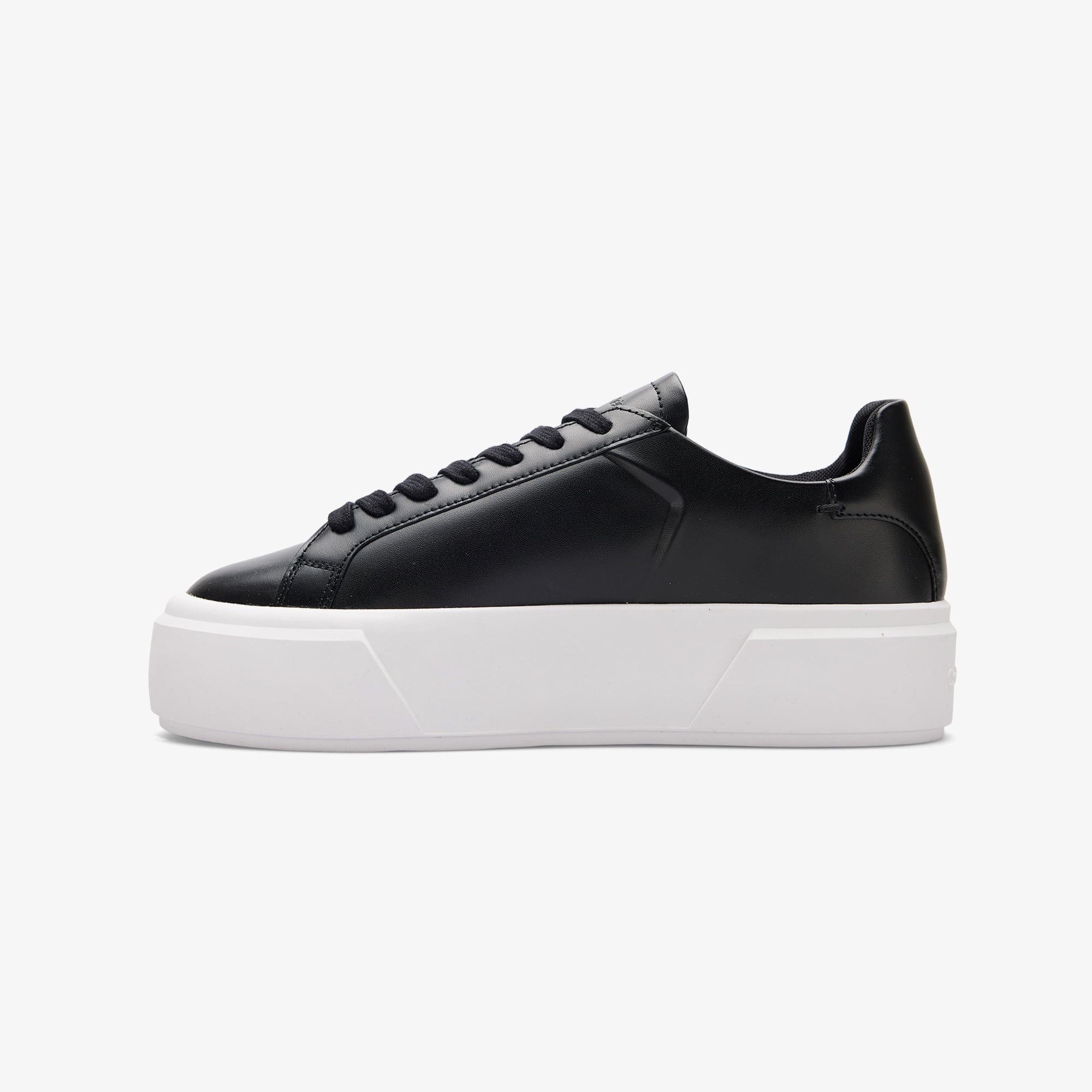 Calvin Klein Flatform Lace Up Kadın Siyah Sneaker