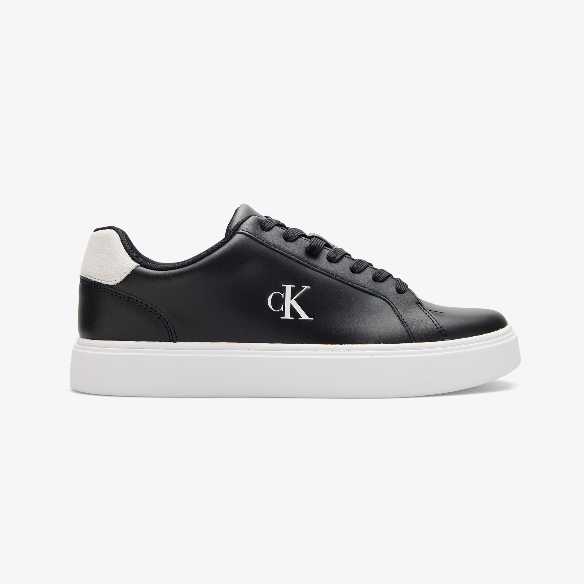  Calvin Klein Classic Cupsole Laceup Erkek Siyah Sneaker