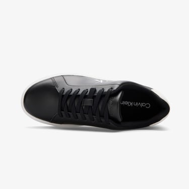  Calvin Klein Classic Cupsole Laceup Erkek Siyah Sneaker