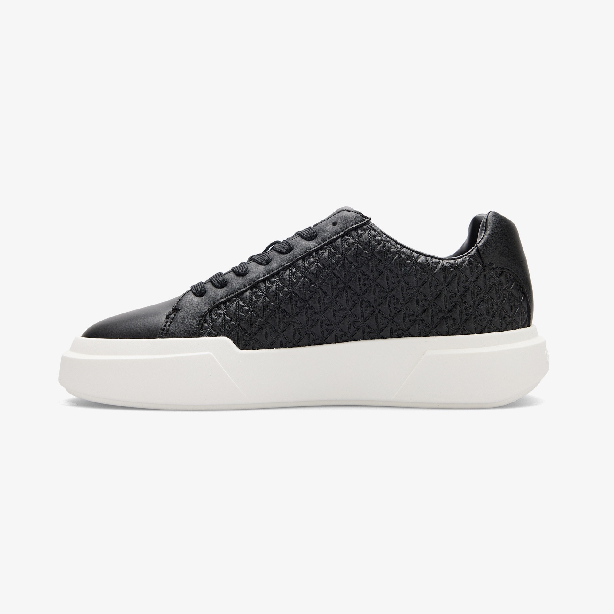 Calvin Klein Chunky Cupsole Laceup Kadın Siyah Sneaker