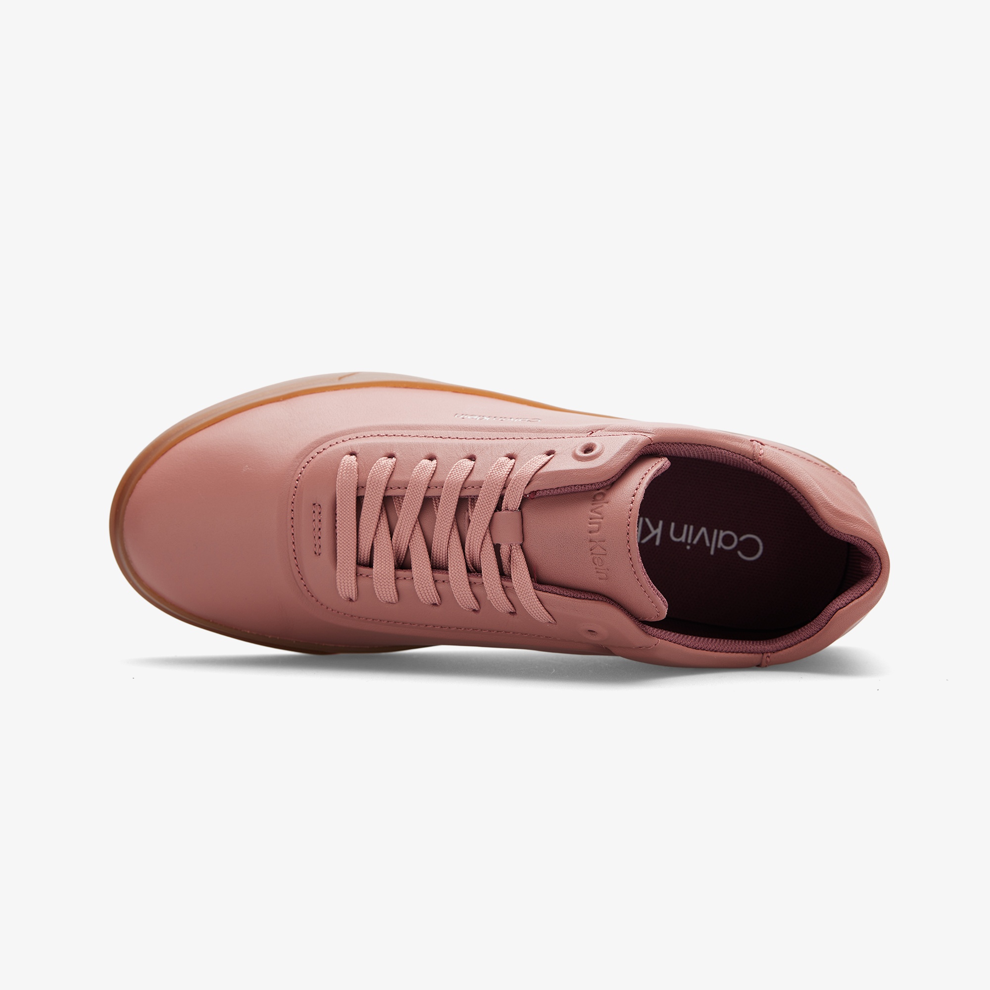 Calvin Klein Low Pro Cups Laceup Kadın Pembe Sneaker