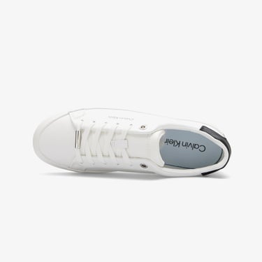  Calvin Klein Vulc Lace Up Moire Kadın Beyaz Sneaker