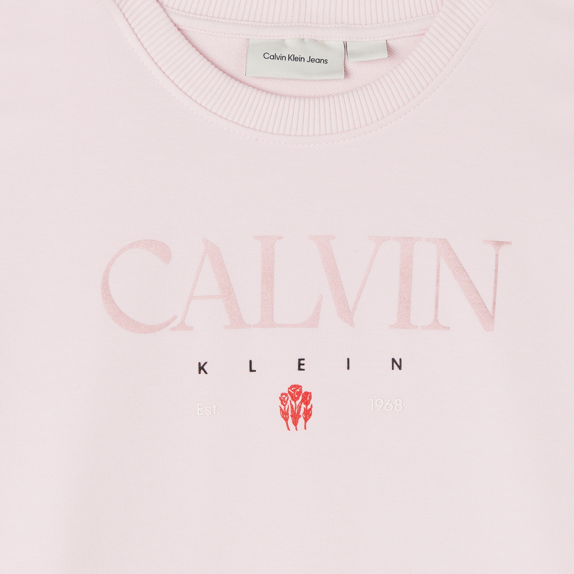 Calvin Klein Multi Color Çocuk Pembe Sweatshirt