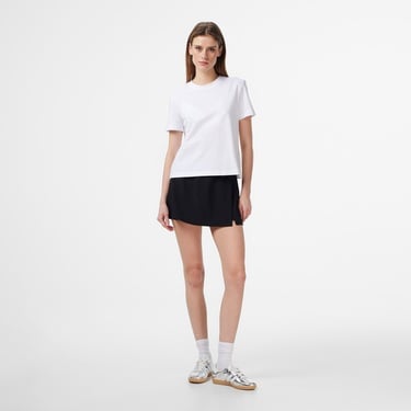  Calvin Klein Classic 20S Logo Grap Kadın Beyaz T-Shirt