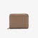 Calvin Klein Emblem Embossed Zip Around Kadın Kahverengi Cüzdan