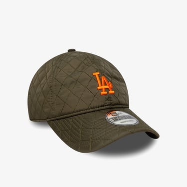  New Era LA Dodgers MLB Quilted 9Twenty Unisex Yeşil Şapka