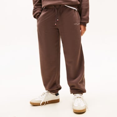  Tommy Hilfiger Mini Corp Çocuk Kahverengi Eşofman Altı