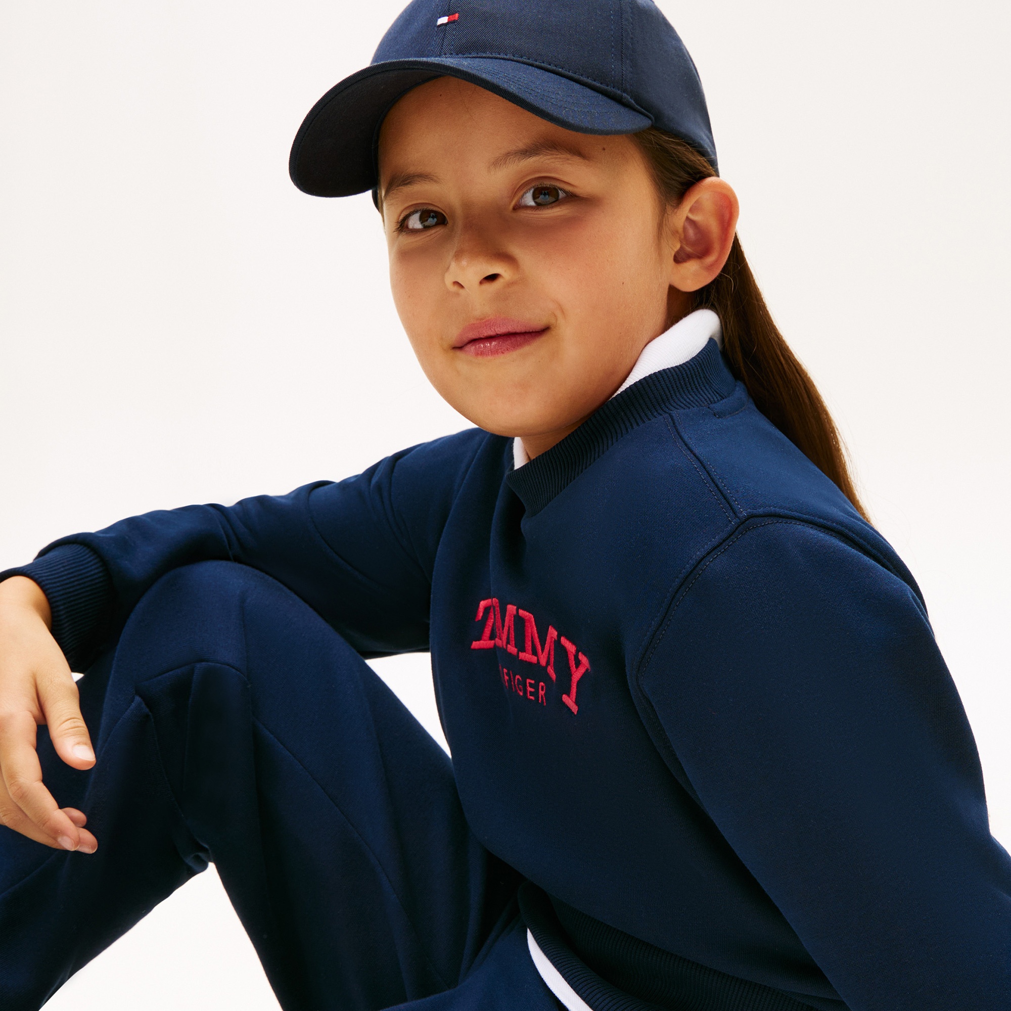 Tommy Hilfiger Monotype Çocuk Mavi Eşofman Altı