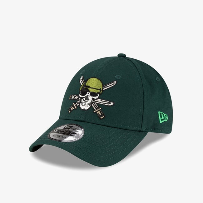  New Era X One Piece Zoro Unisex Yeşil Şapka