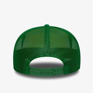  New Era Stranger Things 19Twenty Trucker Snapback Unisex Yeşil/Sarı Şapka