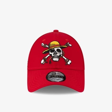  New Era X One Piece Luffy Scarlet Unisex Kırmızı Şapka