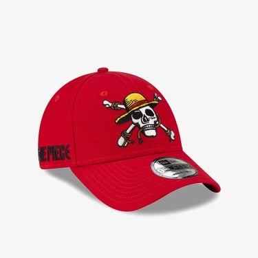  New Era X One Piece Luffy Scarlet Unisex Kırmızı Şapka
