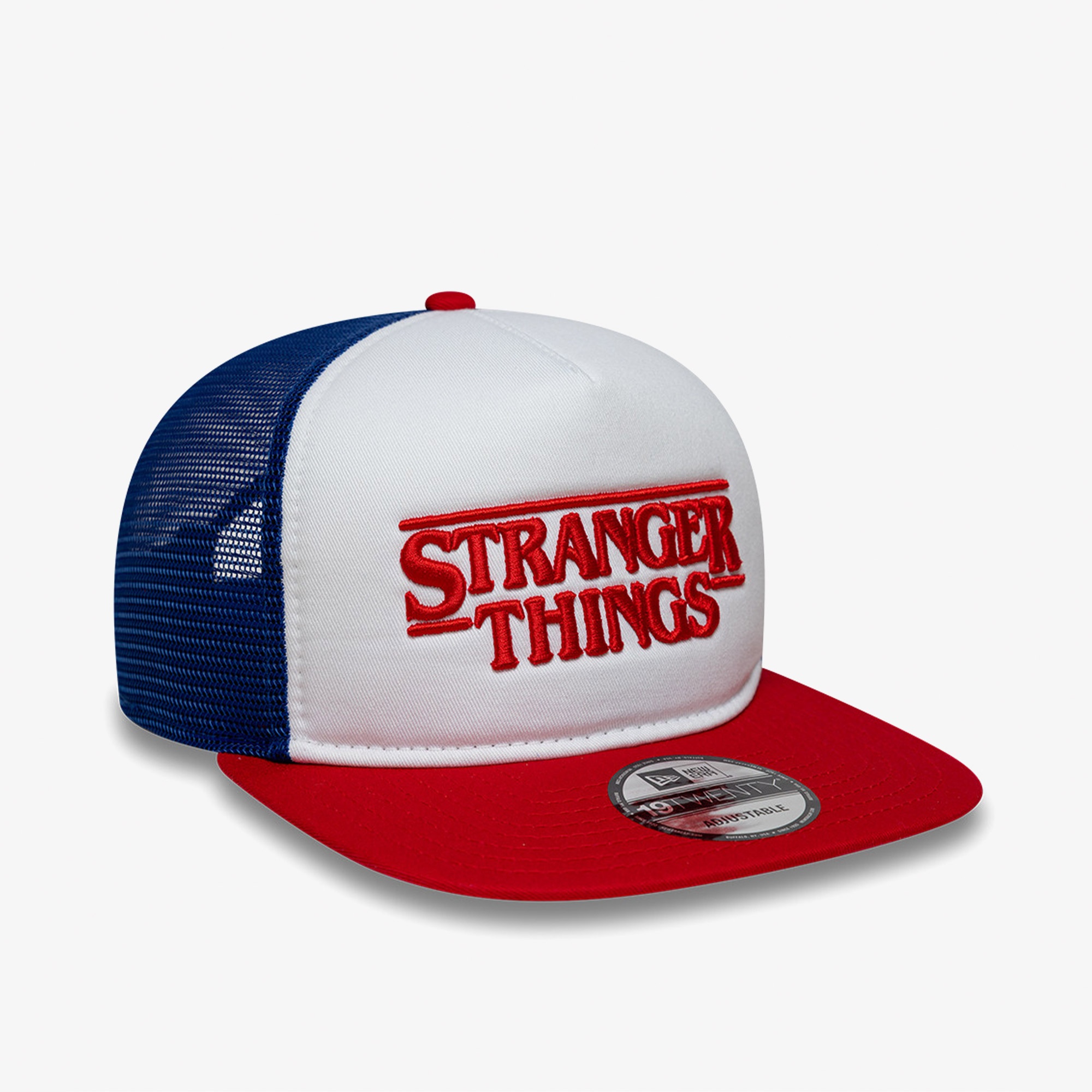 New Era Stranger Things 19Twenty Trucker Snapback Unisex Beyaz/Kırmızı Şapka