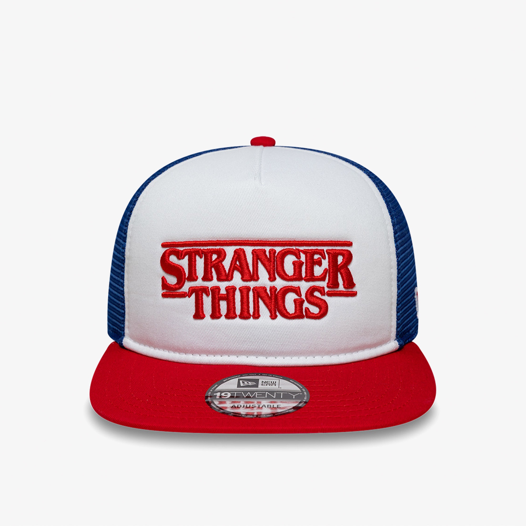 New Era Stranger Things 19Twenty Trucker Snapback Unisex Beyaz/Kırmızı Şapka