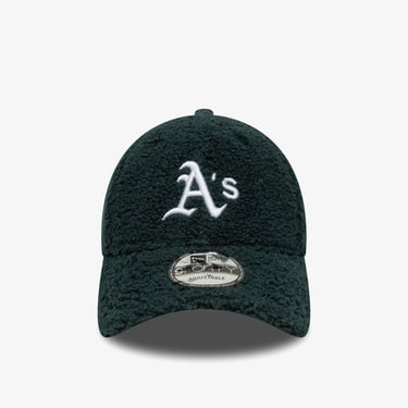  New Era Oakland Athletics MLB Winter Borg Unisex Yeşil Şapka