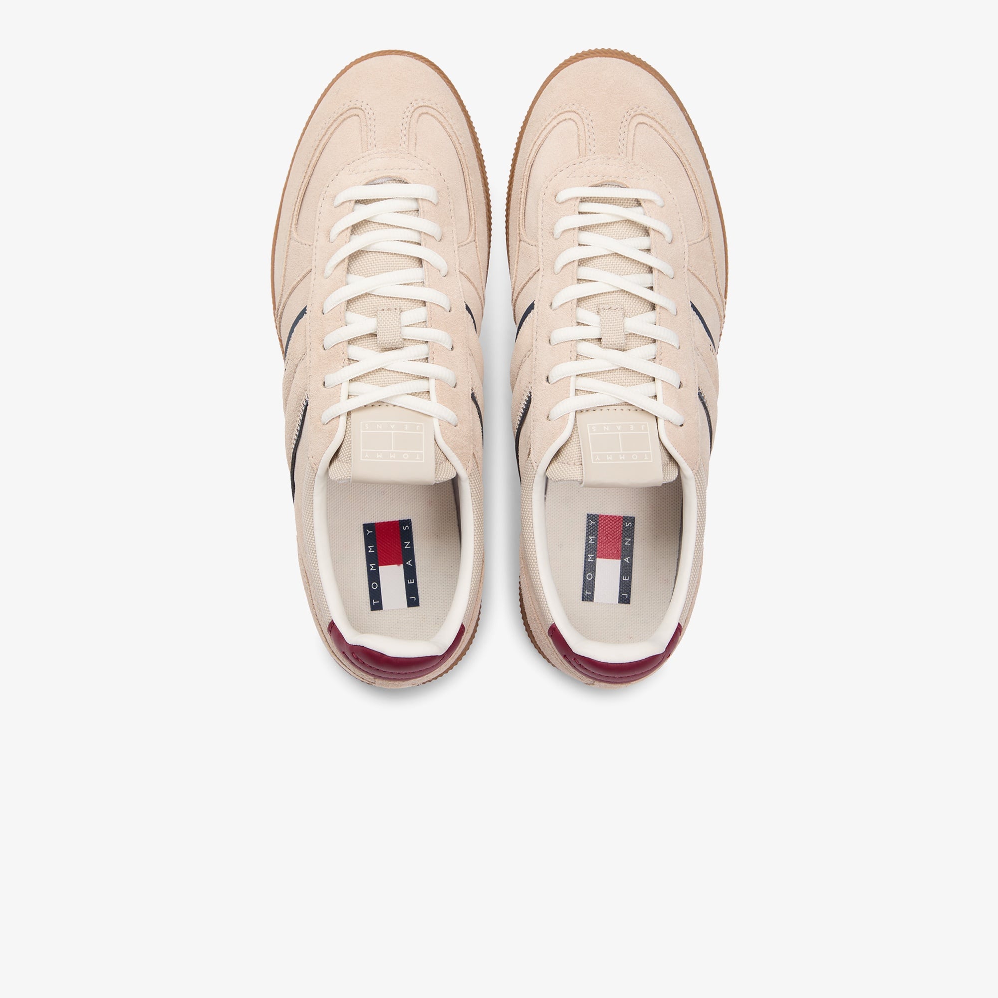 Tommy Hilfiger The Greenwich Edge Suede Erkek Bej Spor Ayakkabı