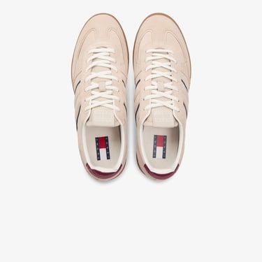  Tommy Hilfiger The Greenwich Edge Suede Erkek Bej Spor Ayakkabı