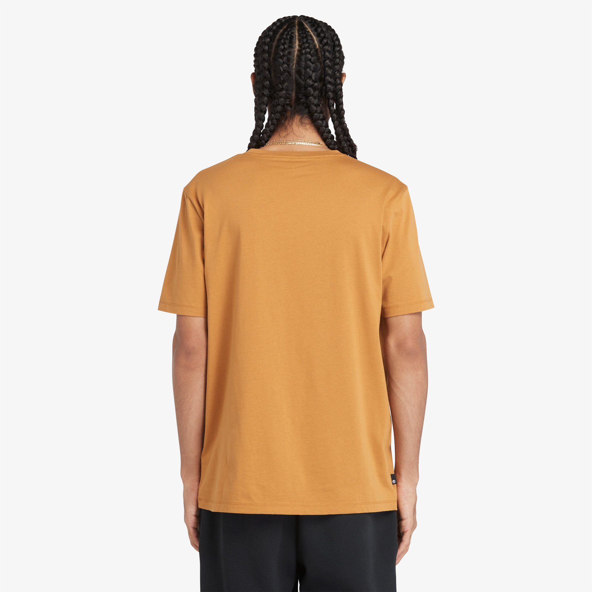 Timberland Kennebec River Linear Logo Short Sleeve Erkek Kahverengi T-Shirt