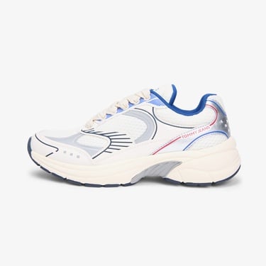  Tommy Hilfiger Archive '25 Kadın Mavi Spor Ayakkabı