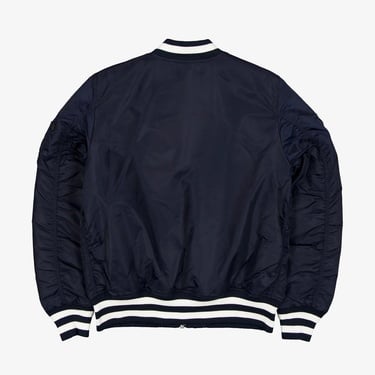  New Era x Alpha Industries New York Yankees Erkek Lacivert Bomber Ceket