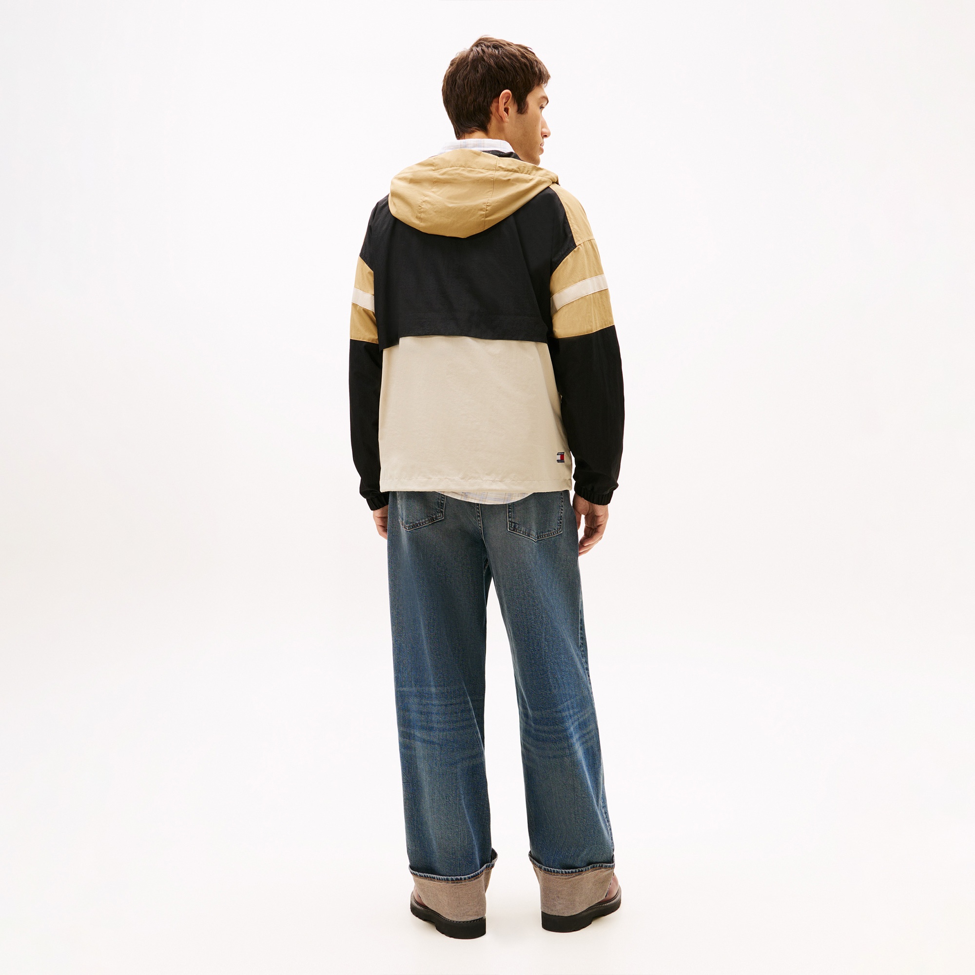 Tommy Hilfiger Light Weight Nylon Anorak Erkek Bej Ceket