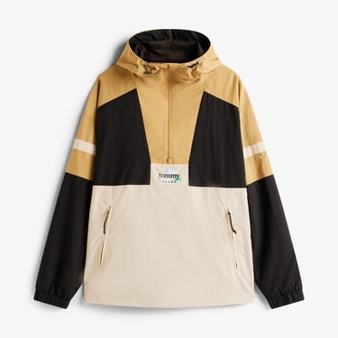  Tommy Hilfiger Light Weight Nylon Anorak Erkek Bej Ceket