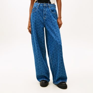  Tommy Hilfiger Charlie Kadın Mavi Pantolon