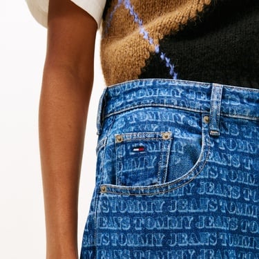  Tommy Hilfiger Charlie Kadın Mavi Pantolon