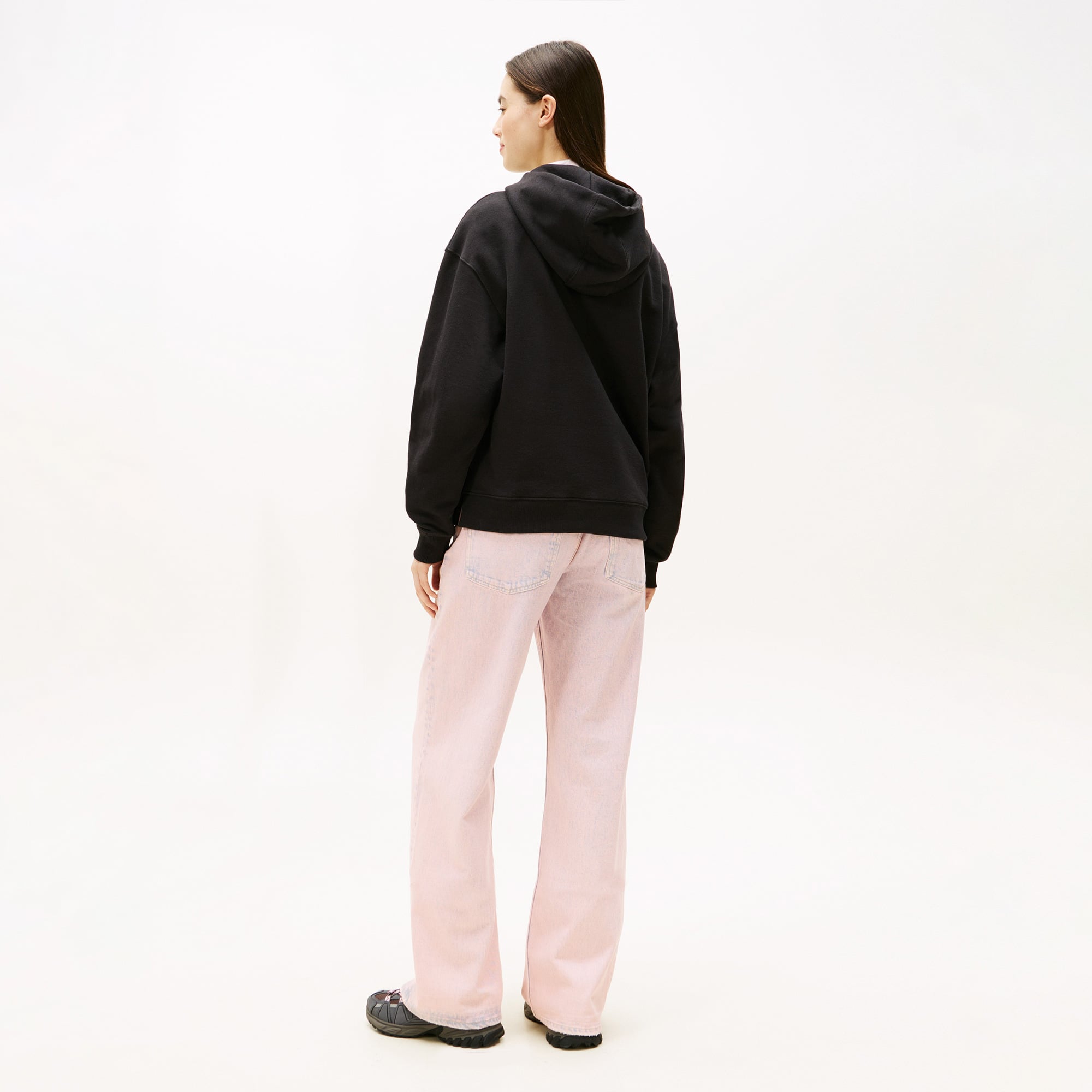 Tommy Hilfiger Kadın Siyah Sweatshirt