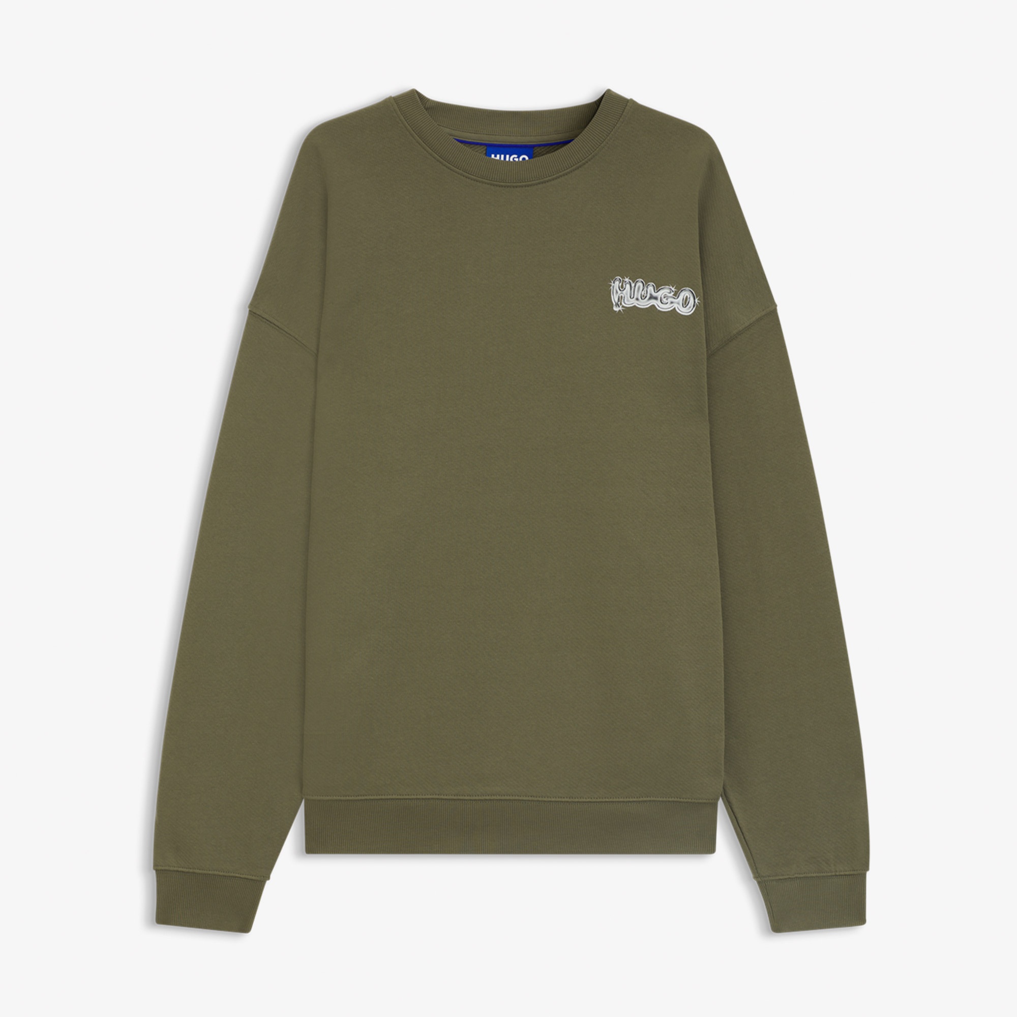 Hugo Nyrocrew Erkek Haki Sweatshirt