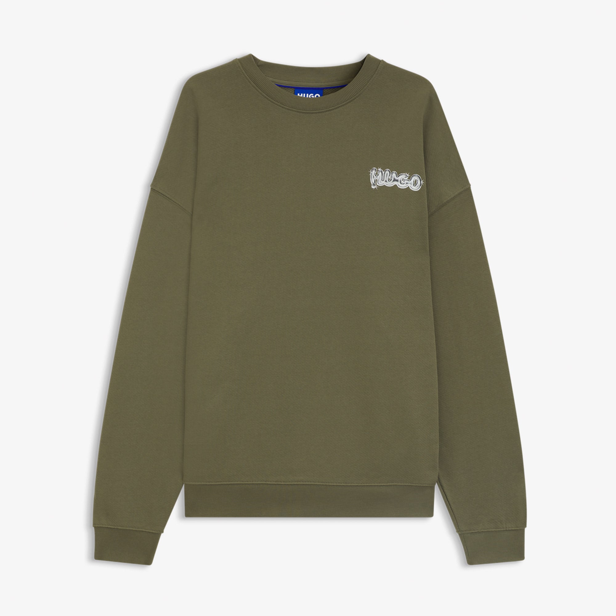  Hugo Nyrocrew Erkek Haki Sweatshirt