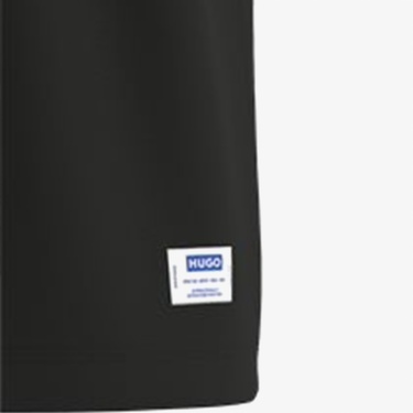  Hugo Nestite Erkek Siyah T-Shirt